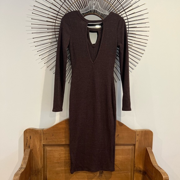 NWT Ribbed Sweater Dress - Picture 4 of 6